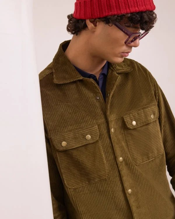 Olive Big Roy Overshirt