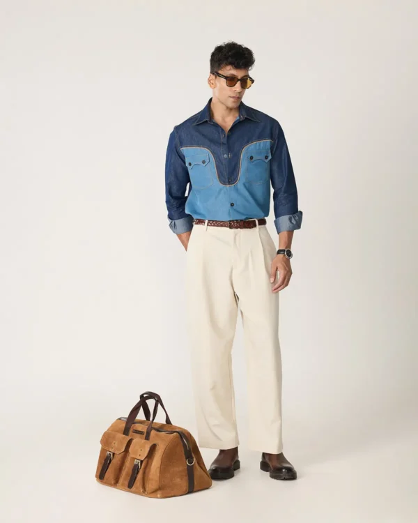 Cowboy Cotton Denim Shirt